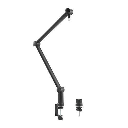 Brateck Professional Microphone Boom Arm Stand, 360° Rotatable Boom, Clip-On Cable Holder, Foldable Scissor Arm Design Brateck Professional Microphone Boom Arm Stand, 360° Rotatable Boom, Clip-On Cable Holder, Foldable Scissor Arm Design